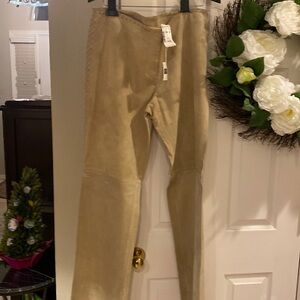 Michael Kors Suede pants NWT size 14 fully lined.
